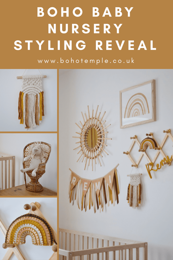 Boho Baby Nursery Decor and Styling Reveal