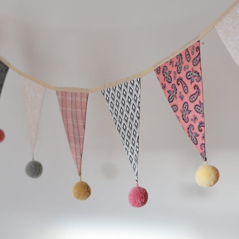 Pom-Pom Bunting