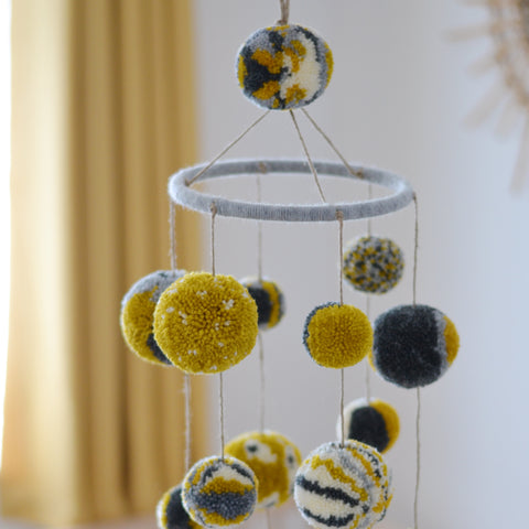 Pom-Pom Mobiles