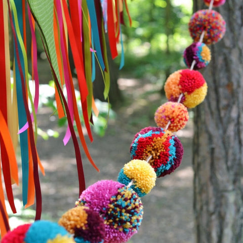 Pom-Pom Bunting